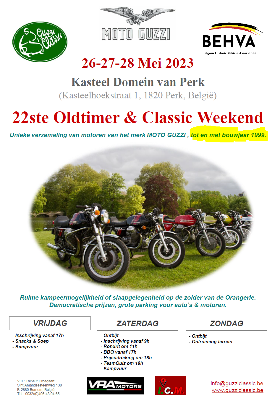 22nd Oldtimer and Classic weekend of GuzziClassic